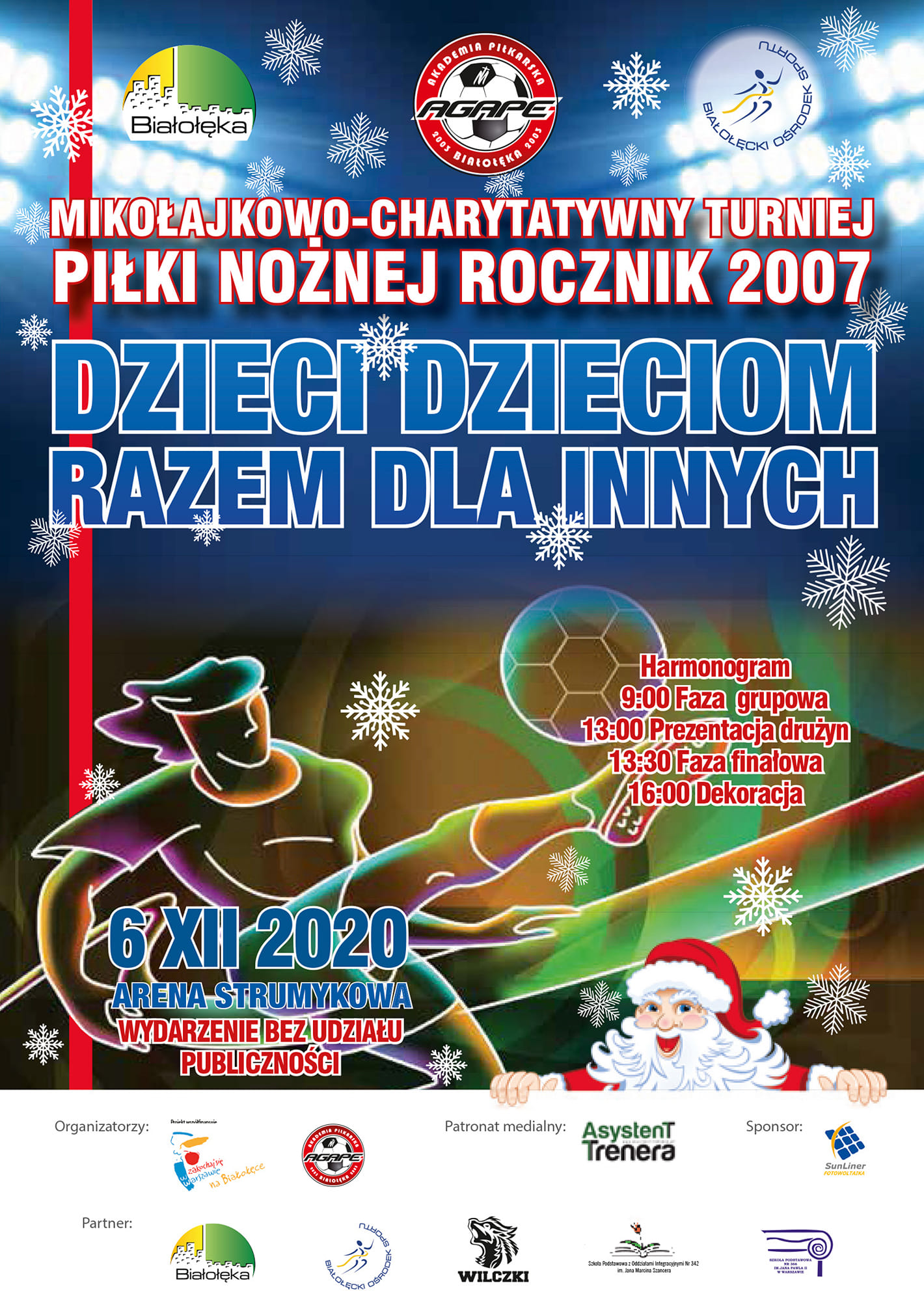 Mikołajkowo-Charytatywny Turniej Piłki Nożnej