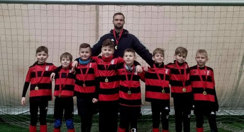 Chłopcy z rocznika 2015 Agape na Turnieju Pro Future Cup