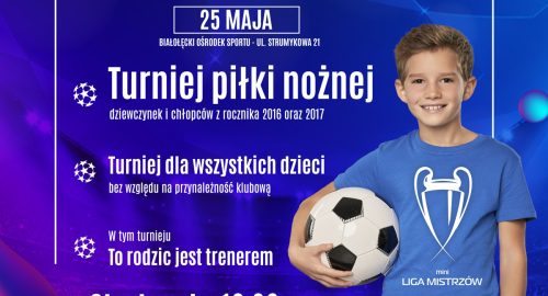 Mini Ligia Mistrzów 2025 – wypełnij formularz zgłoszeniowy